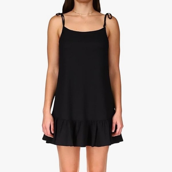 NWT SANCTUARY Sleeveless Textured Ruffle Hem Beach Dress Size X-Large - Picture 1 of 2